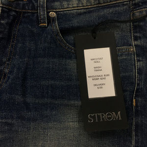 Strom Jeans - NWT Strom Noll Slouchy Trana Wash Denim Jeans Strom Jeans - NWT Strom Noll Slouchy Trana Wash Denim Jeans